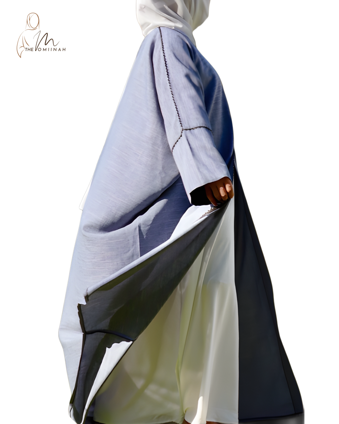 Blue breeze Abaya