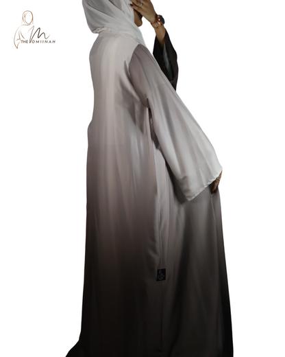 Misty ash Abaya