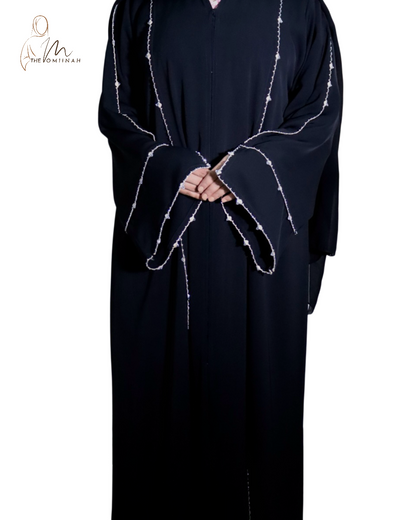 Midnight Gold Abaya