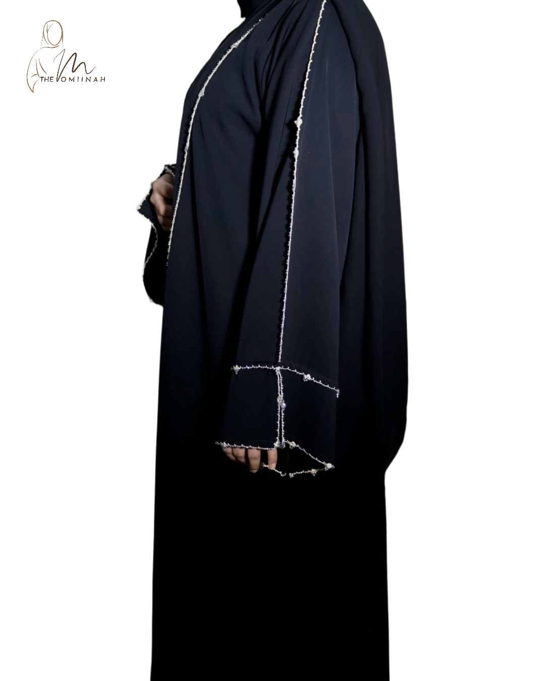 Midnight Gold Abaya