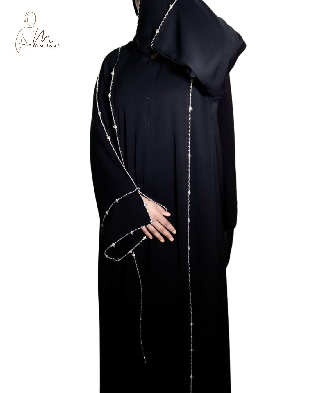 Midnight Gold Abaya