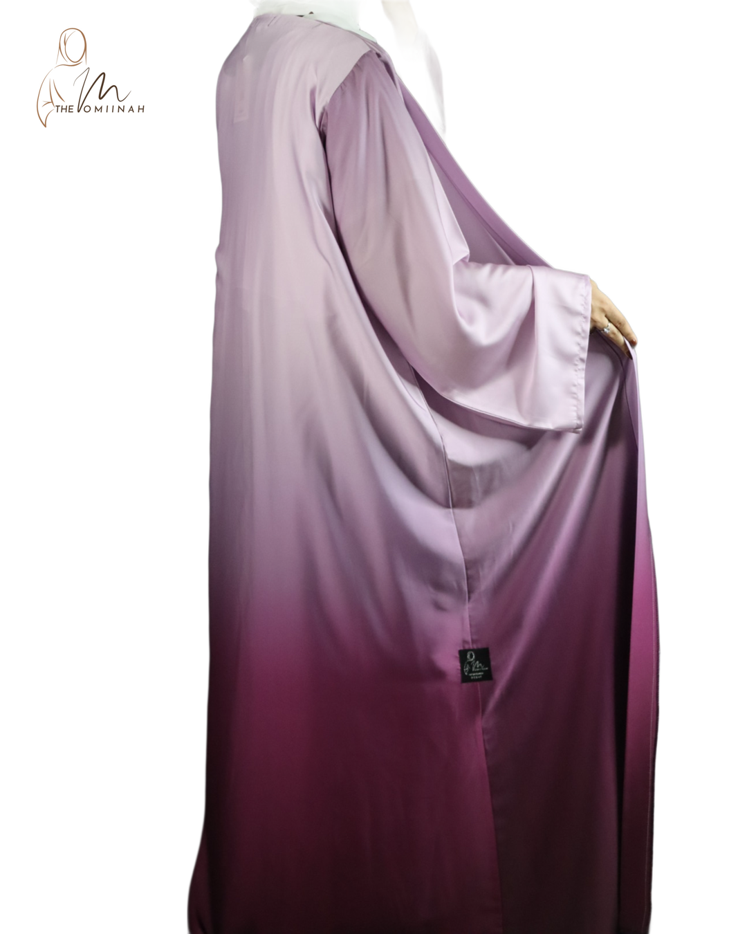 Purple blush Abaya