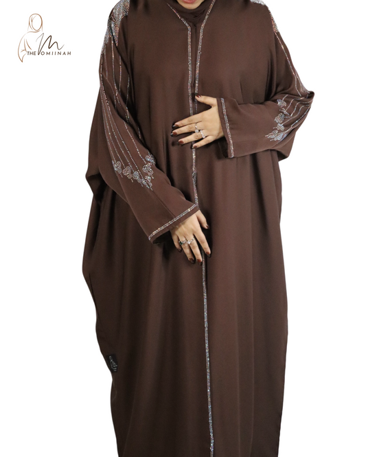 Brown star Abaya