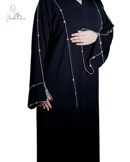 Midnight Gold Abaya